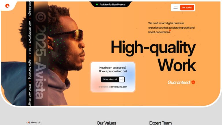 Avista – Digital Agency & Portfolio WordPress Theme