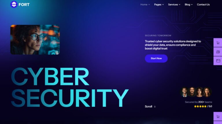 Fort – Cyber Security & Data Protection WordPress Theme