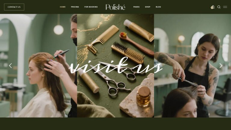 Polishé – Beauty Salon WordPress Theme