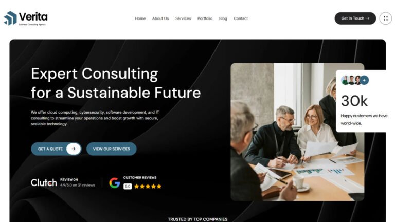 Verita – Business Consulting WordPress Theme